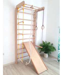 Échelle de gymnastique avec toboggan P320