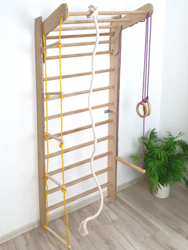 Échelle de gymnastique avec toboggan P320