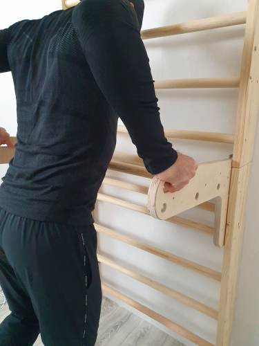 Échelle de gymnastique avec toboggan P320
