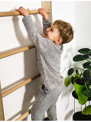 Échelle de gymnastique pour enfants 235 cm Testée 214 kg P60